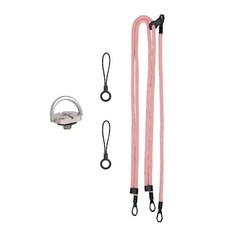 DJI 포켓4p 케이스 휴대용 수납 가방 액세서리 보관 파우치, PK 4P, 행잉 코드 벚꽃 분홍색