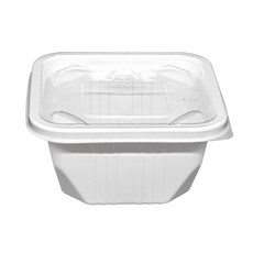 [일용상회]사각 소스용기 JH 125ml 1500세트 백색, 1500개, 1세트