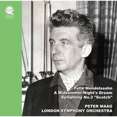 [CD] Peter Maag 멘델스존: 교향곡 3번 한 여름밤의 꿈 - 페터 막 (Mendelssohn: Symphony No. 3 A Midsumme...