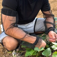 입는 모기장 방충 팔토시 블랙