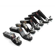 트레일러 견인 마운트 견인장치 카라반 히치 연결, 3인치 트레일러 암 볼 조인트 +잠금핀, 1개, 상세페이지 참고