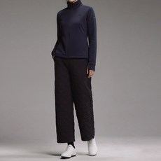 여성골프 와이드 밴딩 패딩팬츠