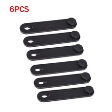 오토바이 고무 프레임 케이블 배선 하네스를 고정, 색상: 3. 6PCS