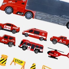 소방카 캐리어 자동차 세트 신생아 대형 아이dog6+9WBd