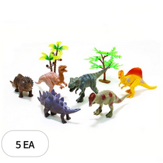 캐스비 네이처 그린 사파리 육식공룡 6종 세트, 5세트