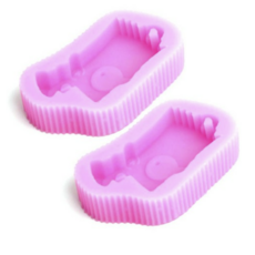 케이지 수제 고리 바트 1구 실리콘 몰드 틀 2p, 랜덤발송 2개