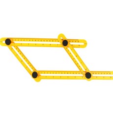 4변 각도조절자 모서리자 타일 블록 장판 각도자