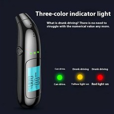 자가음주측정 음주 감지기 도수 US 110vB 휴대용 측정기 테스터 가정 자동차 사용을 위한 고정밀 알코올 전문가급, c06