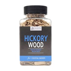 하얀나무 칵테일스모커 히코리 훈연칩 스모킹건 폴리사이언스 미니스모커 우드칩 푸드스모커 바텐더 버블건 히커리 위스키, 1개