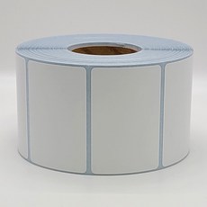 <당일출고>유포지라벨 (강접) 60x40 1100매 지관40 (5롤) 절취선:있음 /냉동냉장/물류바코드/병원, 유포지라벨(5롤)