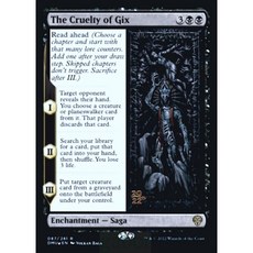 魔法風雲會 The Cruelty of Gix 售前卡包, 售前卡包英閃