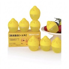 SMARTLINK 冰箱除味蛋 檸檬造型 9入組, 9個, 30ml