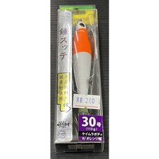 YAMASHITA 泥棒 鉛錘布捲 錘スッテ 30號 布卷鉛 透抽 手持透抽, 1個, 錘スッテ 30号 K/橘帽