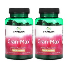 스완슨 크랜베리 크랜맥스 Cranberry 120캡슐 2병