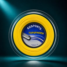 EZSPORTS TOPSPINDER 1.23mm 網球線 黃色, 1個