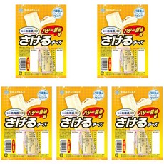 유키지루시 메그밀크 사케루 치즈 50g 버터간장맛 50g 5개