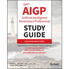 (영문도서)Iapp Aigp Artificial Intelligence Governance Professional Study Guide Paperback, Sybex, English, 9781394363940