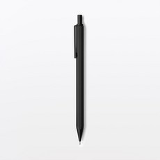 무인양품 알루미늄 육각 샤프펜 검정 0.5mm 23079938, 1개, 1cm