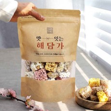 해담 한입강정 선물세트 한과 유과 과자 명절 설 추석, 1개, 1g