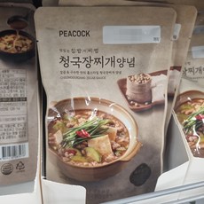 피코크 청국장 찌개 양념 수량 옵, 1개, 150g