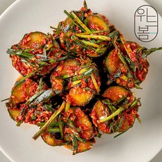 100% 국내산 전라도 짜지않고 깔끔 시원한 오이부추김치 800gx2 밥도둑, 800g