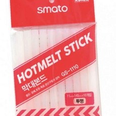 글로건 글루스틱 글루건심 핫멜트 접착제 스틱 투명 수공구