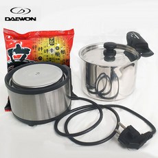 대원 소형 전기쿠커 라면포트 쿠커 전기 냄비 라면포트 여행용포트 dew+514Lk