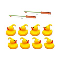 벨지움 오리 목욕놀이 10P 세트 물놀이 목욕장난감 오리낚시 낚시놀이장난감 워터플레이 어린이물놀이, 1개