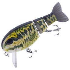 多節軟尾路亞餌 12cm 49.4g 浮水仿真魚 鱸魚假餌, CC149-02, 1個