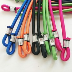 조부부커머스 탄성 로프 강철 프레임 트램폴린 하이 바운스 로프, 블랙 10mm 1.2m (2개)