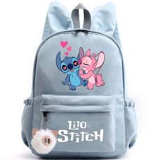 학생을위한 토끼 귀 십대 릴로 가방 Mochila 여성 소녀 여행 학교 배낭 캐주얼 소년 귀여운, 001