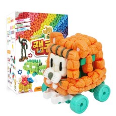 잼콘 1000 스몰박스 플레이콘 사각블록, 단품, 1개