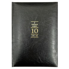 ARTEMIS 10년 다이어리 DP10, 블랙, 1개