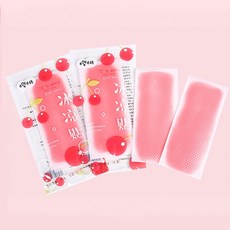 冰涼貼片，快速降溫，清涼消暑，退熱散熱，薄荷涼感，手機散熱, 櫻桃（一包／２片）, 1個