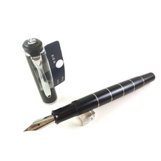 長益鋼筆 Pelikan 百利金 m215 黑銀戒指 德國鋼筆 經典設計 書寫流暢, EF尖, EF筆尖(極細)
