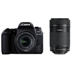 Canon 디지털 SLR 카메라 EOS 9000D 더블 줌 키트 EF-S18-55mm EF-S55-250mm 함께, 01 더블 줌 키트