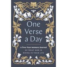 (영문도서)One Verse a Day (Prayer Journal): A Two-Year Memory Book of What God Is Doing in... Hardcover, Zondervan, English, 9780310467274