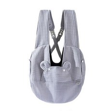 강아지이동가방 애견앞가방 강아지 외출가방 그레이