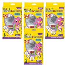 아모스 글라스데코 썬데코 동물 만들기, 혼합색상, 4세트