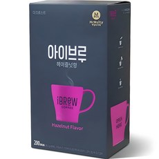 IBREW 榛果風味即溶咖啡隨身包, 1g, 200條, 1盒