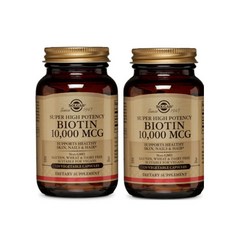 솔가 비오틴 10 000mcg 베지터블 캡슐, 120정, 2개