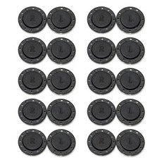 플라스틱 자석단추 22mm 의류자석단추 가방부자재, 10개, 블랙