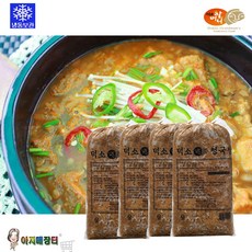 냄새적은 덕소할머니 청국장4kg 업소용 대용량, 16kg, 1세트