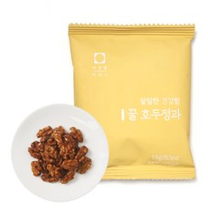 여섯별이야기 꿀 호두정과 하루정과, 1개, 15g