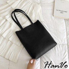 HanVo 單肩包 大容量韓系皮革托特包