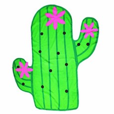 BO雜貨24H出貨S號兒童加厚助遊充氣泳衣 安全游泳PVC浮力背心 防漏氣充氣游泳衣 學習游泳裝備, 1個, 仙人掌超細纖維沙灘巾 運動汗巾