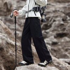 防風防水戶外工裝登山運動長褲 男款保暖休閒長褲