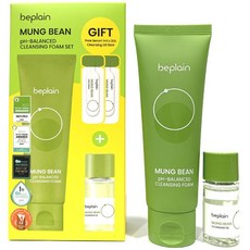 Mung Bean Phbalanced Cleansing Foam 80ml + Oil 10ml + Serum 2ml Set, 1개
