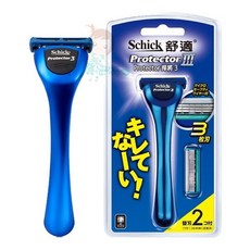 Schick 舒適牌 捍將3 / 刮鬍刀片4入, 1個, 刮鬍刀(1刀把2刀片)