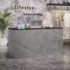 인포메이션 안내데스크 카운터 테이블 계산대, T, 90x60x100cm